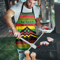 Hawaii Ku Kia'i Mauna Apron Hawaiian Kanaka Maoli Motif