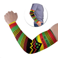 Hawaii Ku Kia'i Mauna Personalized Arm Sleeves Hawaiian Kanaka Maoli Motif