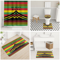 Hawaii Ku Kia'i Mauna Bathroom Set Hawaiian Kanaka Maoli Motif