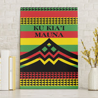 Hawaii Ku Kia'i Mauna Canvas Wall Art Hawaiian Kanaka Maoli Motif