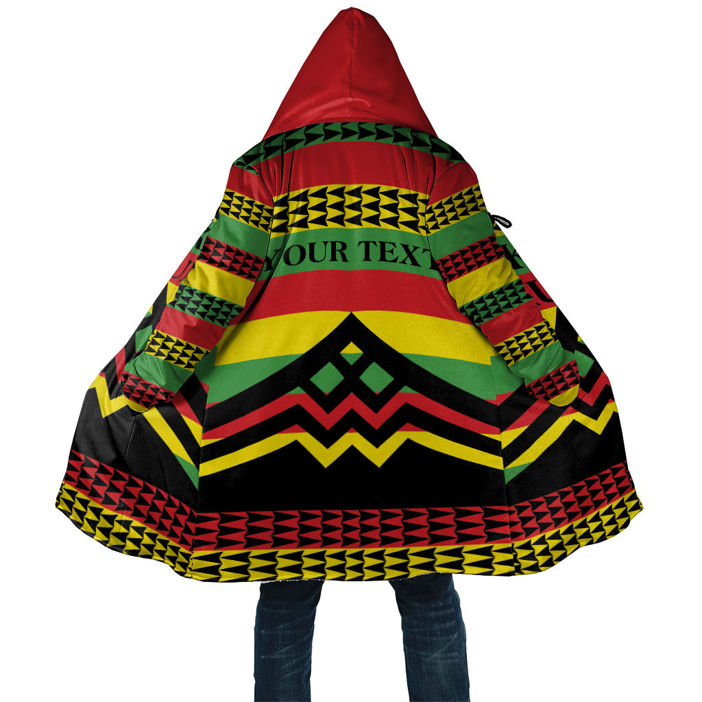 Hawaii Ku Kia'i Mauna Personalized Cloak Hawaiian Kanaka Maoli Motif LT9 Unisex Green - Polynesian Pride