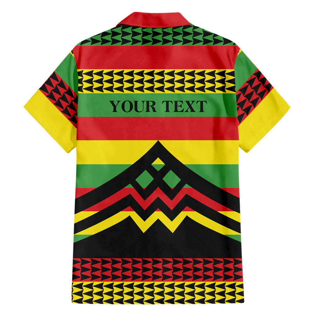 Hawaii Ku Kia'i Mauna Personalized Family Matching Puletasi and Hawaiian Shirt Hawaiian Kanaka Maoli Motif
