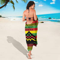 Hawaii Ku Kia'i Mauna Sarong Hawaiian Kanaka Maoli Motif