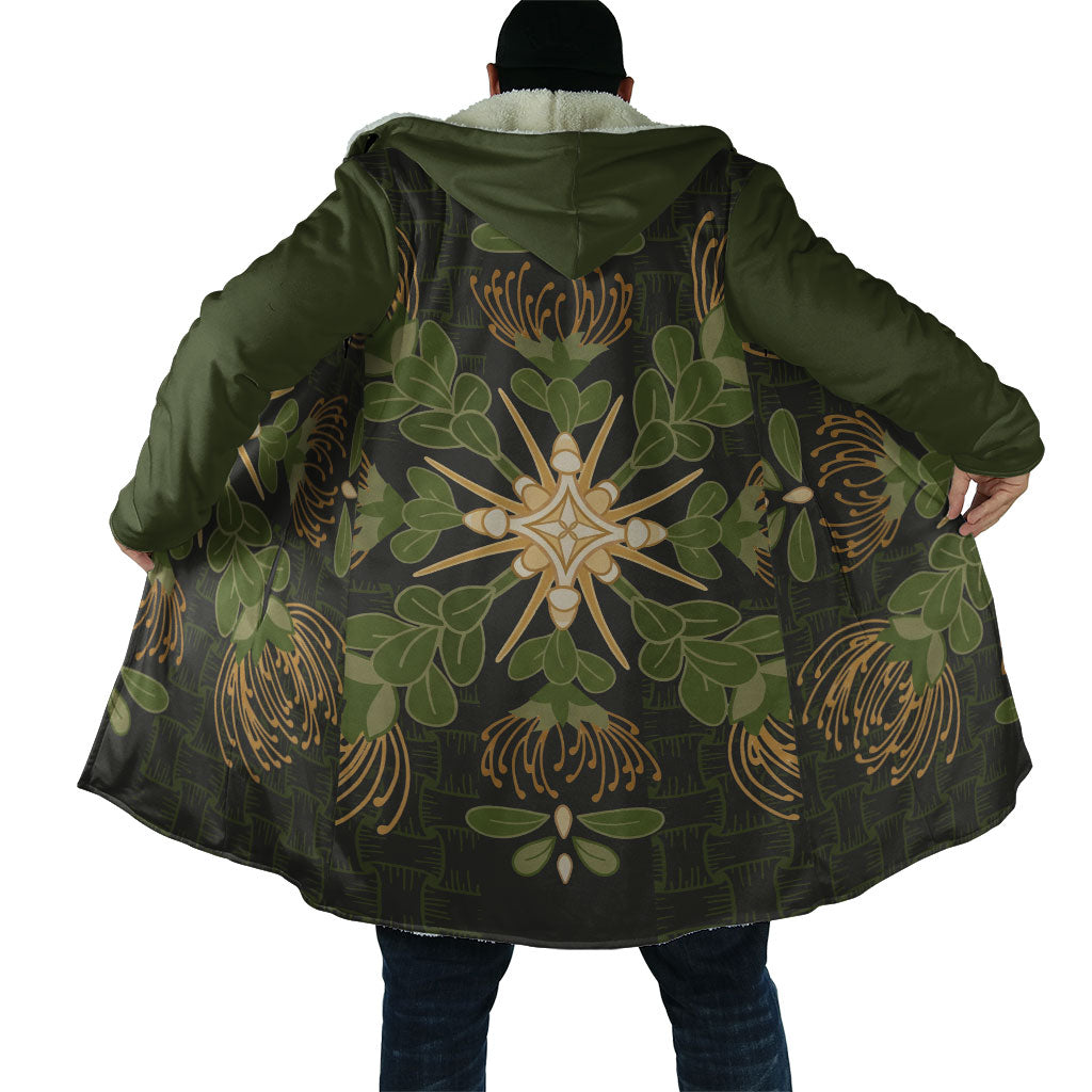 Hawaii Ohia Lehua Squares Cloak Hawaiian Quilt Inspired Floral Pattern