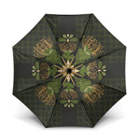 Hawaii Ohia Lehua Squares Umbrella Hawaiian Quilt Inspired Floral Pattern