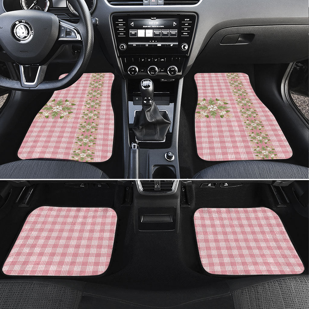Akala Hamele Hawai'i Palaka Squares Maile Leaf Car Mats Flowers Hawaiian Quilt Patterns