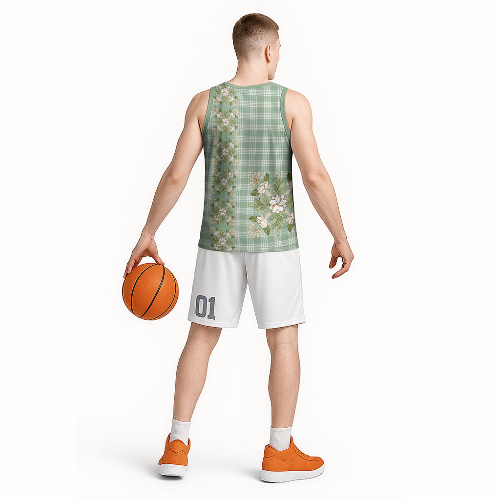 Liko Kukui Hawai'i Palaka Squares Maile Leaf Basketball Jersey Flowers Hawaiian Quilt Patterns