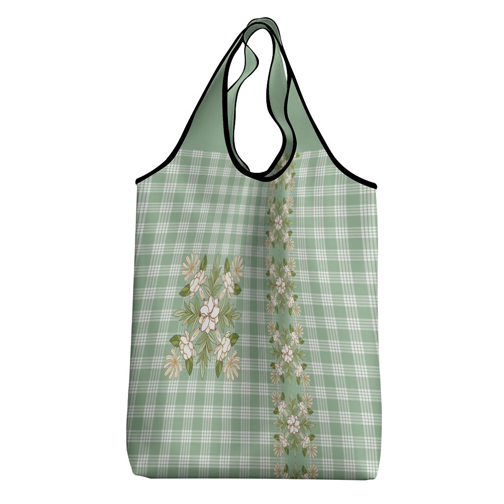 Liko Kukui Hawai'i Palaka Squares Maile Leaf Grocery Bag Flowers Hawaiian Quilt Patterns