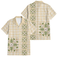Melemele Ahiahia Hawai'i Palaka Squares Maile Leaf Family Matching Summer Maxi Dress and Hawaiian Shirt Flowers Hawaiian Quilt Patterns