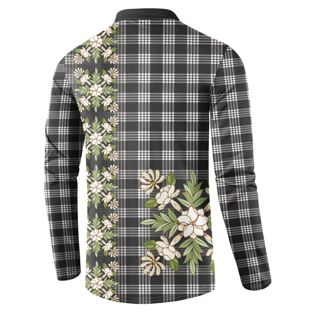 Pauli Hawai'i Palaka Squares Maile Leaf Button Sweatshirt Flowers Hawaiian Quilt Patterns