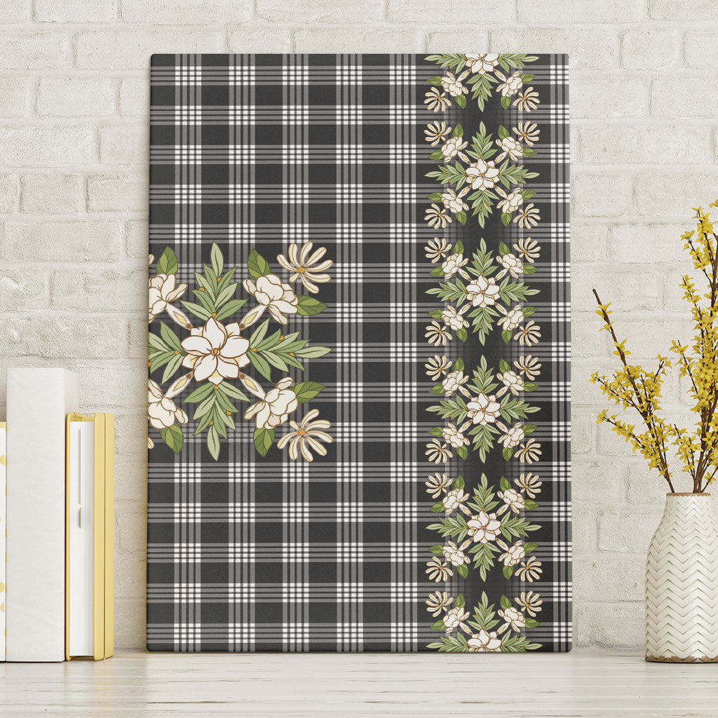 Pauli Hawai'i Palaka Squares Maile Leaf Canvas Wall Art Flowers Hawaiian Quilt Patterns