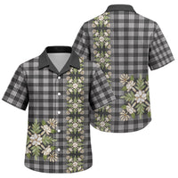 Pauli Hawai'i Palaka Squares Maile Leaf Family Matching Short Sleeve Bodycon Dress and Hawaiian Shirt Flowers Hawaiian Quilt Patterns