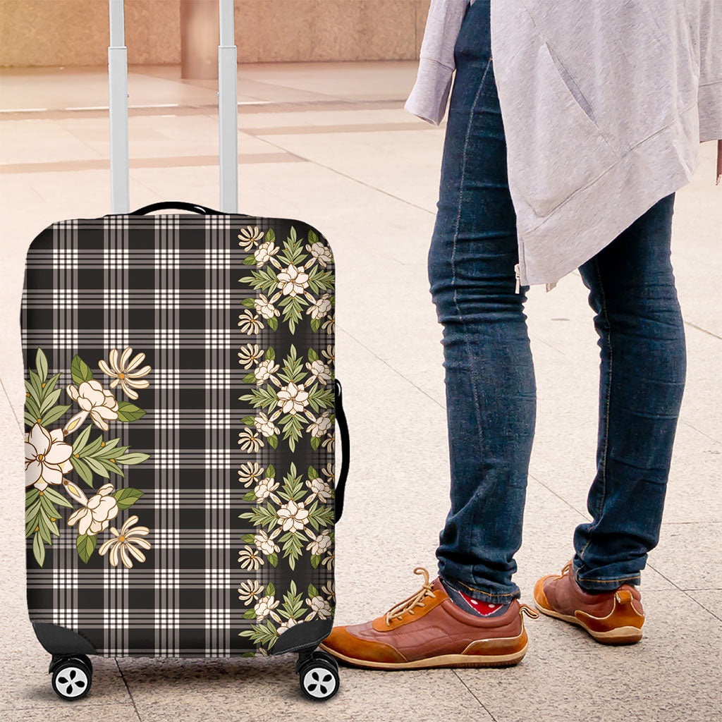 Pauli Hawai'i Palaka Squares Maile Leaf Luggage Cover Flowers Hawaiian Quilt Patterns