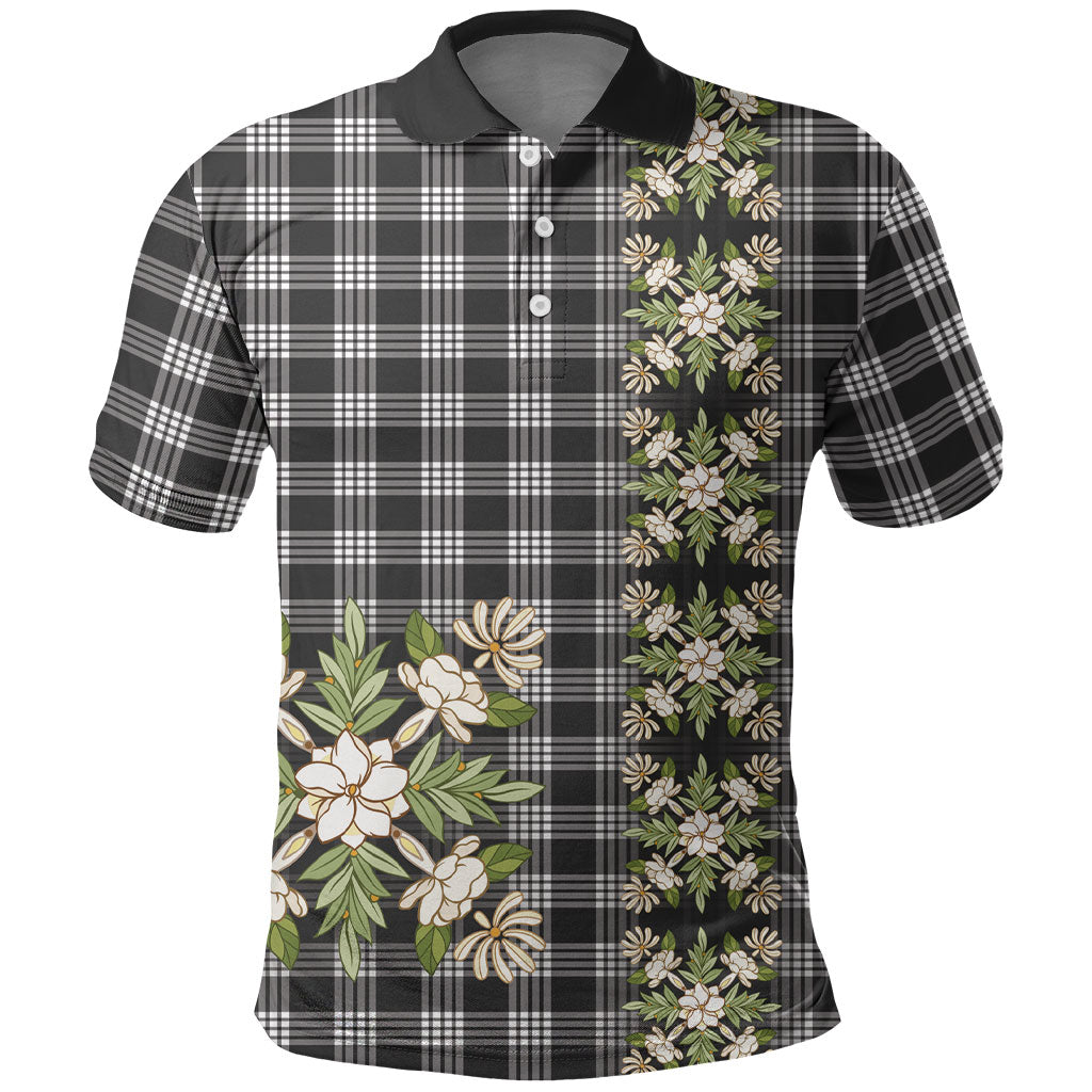 Pauli Hawai'i Palaka Squares Maile Leaf Polo Shirt Flowers Hawaiian Quilt Patterns