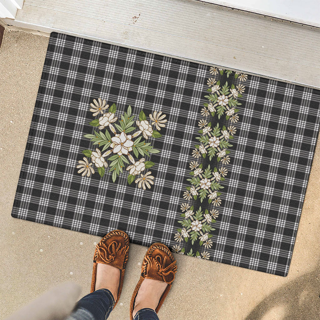 Pauli Hawai'i Palaka Squares Maile Leaf Rubber Doormat Flowers Hawaiian Quilt Patterns