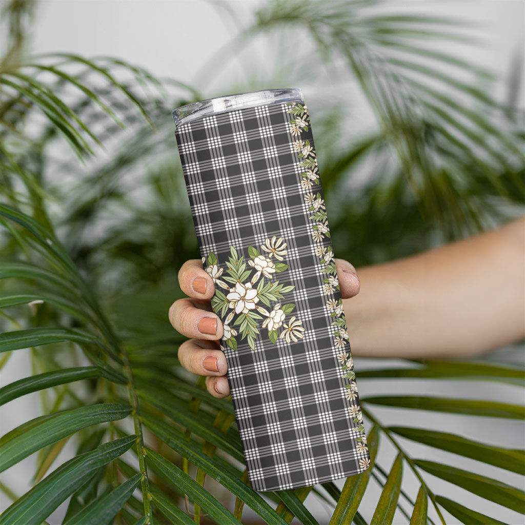 Pauli Hawai'i Palaka Squares Maile Leaf Skinny Tumbler Flowers Hawaiian Quilt Patterns
