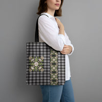 Pauli Hawai'i Palaka Squares Maile Leaf Tote Bag Flowers Hawaiian Quilt Patterns