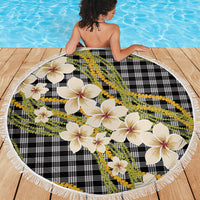 Ele'ele Hawai'i Palaka Plumeria Beach Blanket Puakenikeni and Maile Lei