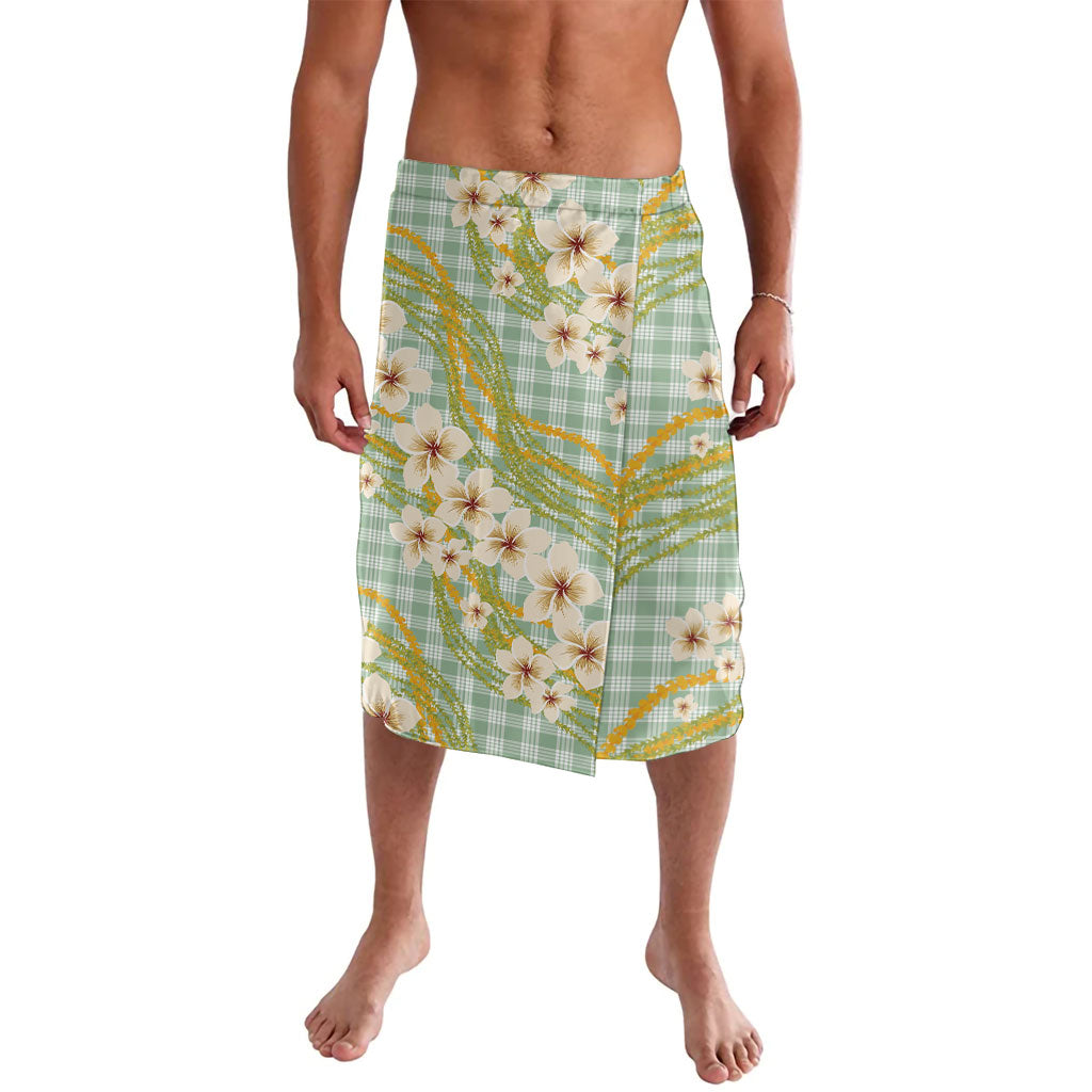 Liko Kukui Hawai'i Palaka Plumeria Lavalava Puakenikeni and Maile Lei