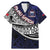 Custom Samoa Rugby Pacific Family Matching Mermaid Dress and Hawaiian Shirt Samoan Warrior Tribal Pattern