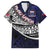 Custom Samoa Rugby Pacific Family Matching Summer Maxi Dress and Hawaiian Shirt Samoan Warrior Tribal Pattern