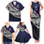 Custom Samoa Rugby Pacific Family Matching Tank Maxi Dress and Hawaiian Shirt Samoan Warrior Tribal Pattern