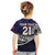 Custom Samoa Rugby Pacific Kid T Shirt Samoan Warrior Tribal Pattern