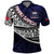 Custom Samoa Rugby Pacific Polo Shirt Samoan Warrior Tribal Pattern