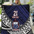 Custom Samoa Rugby Pacific Quilt Samoan Warrior Tribal Pattern