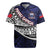 Custom Samoa Rugby Pacific Rugby Jersey Samoan Warrior Tribal Pattern