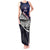 Custom Samoa Rugby Pacific Tank Maxi Dress Samoan Warrior Tribal Pattern