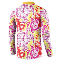 Palaka with Honu and Hibiscus Button Sweatshirt Hawaiian Heritage Spirit - Polynesian Pride