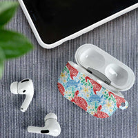Palaka with Honu and Plumeria AirPods Case Hawaiian Heritage Spirit LT9 - Polynesian Pride