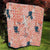Red Palaka Crane and Flowers Quilt Japan Heritage Spirit - Polynesian Pride