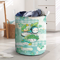 Japanese Kawaii Sushi Laundry Basket Green Wagara Palaka This Is How I Roll LT9 Green - Polynesian Pride