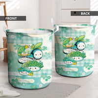 Japanese Kawaii Sushi Laundry Basket Green Wagara Palaka This Is How I Roll LT9 - Polynesian Pride