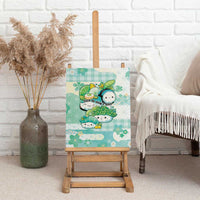 Japanese Kawaii Sushi Canvas Wall Art Green Wagara Palaka This Is How I Roll LT9 - Polynesian Pride