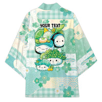 Personalized Japanese Kawaii Sushi Kimono Green Wagara Palaka This Is How I Roll LT9 - Polynesian Pride