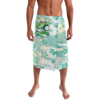 Personalized Japanese Kawaii Sushi Lavalava Green Wagara Palaka This Is How I Roll LT9 Green - Polynesian Pride