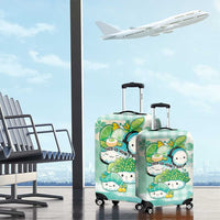 Japanese Kawaii Sushi Luggage Cover Green Wagara Palaka This Is How I Roll