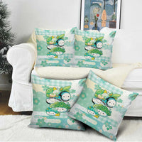 Japanese Kawaii Sushi Pillow Cover Green Wagara Palaka This Is How I Roll LT9 - Polynesian Pride
