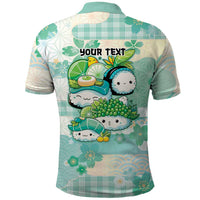 Personalized Japanese Kawaii Sushi Polo Shirt Green Wagara Palaka This Is How I Roll