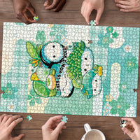 Japanese Kawaii Sushi Puzzle Green Wagara Palaka This Is How I Roll LT9 - Polynesian Pride