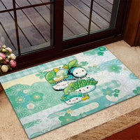 Japanese Kawaii Sushi Rubber Doormat Green Wagara Palaka This Is How I Roll LT9 - Polynesian Pride