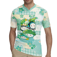 Personalized Japanese Kawaii Sushi Rugby Jersey Green Wagara Palaka This Is How I Roll