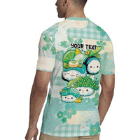Personalized Japanese Kawaii Sushi Rugby Jersey Green Wagara Palaka This Is How I Roll