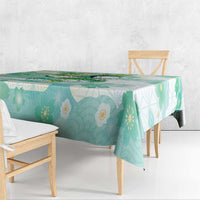 Japanese Kawaii Sushi Tablecloth Green Wagara Palaka This Is How I Roll LT9 - Polynesian Pride