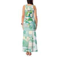 Personalized Japanese Kawaii Sushi Tank Maxi Dress Green Wagara Palaka This Is How I Roll LT9 - Polynesian Pride