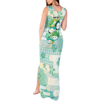 Personalized Japanese Kawaii Sushi Tank Maxi Dress Green Wagara Palaka This Is How I Roll LT9 - Polynesian Pride