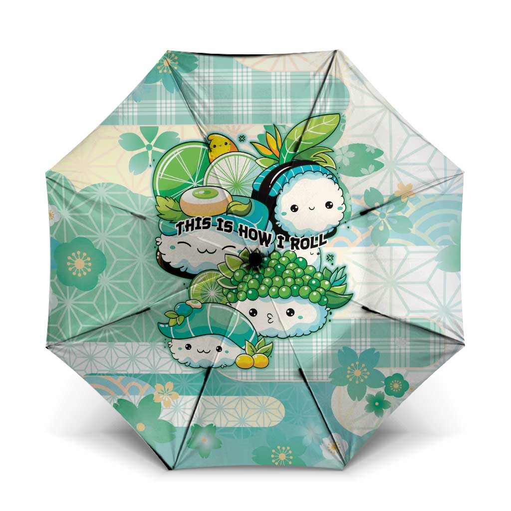 Japanese Kawaii Sushi Umbrella Green Wagara Palaka This Is How I Roll